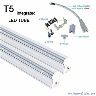ইন্টিগ্রেটেড T5 LED টিউব 12 ইঞ্চি