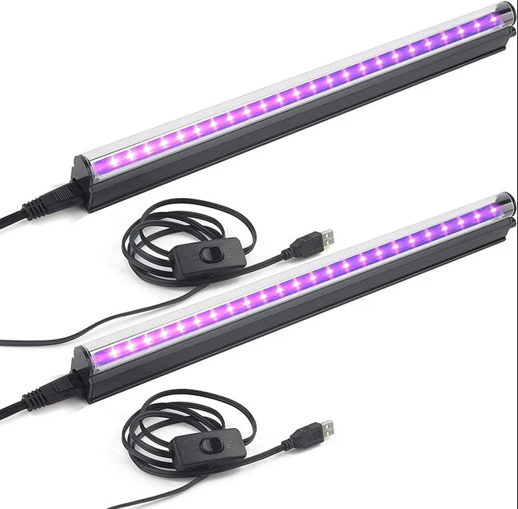 10W UV LED টিউব ব্ল্যাকলাইট
