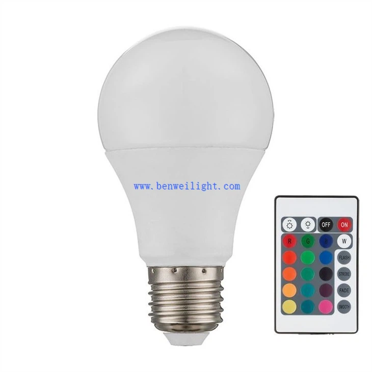 E27 রিমোট কন্ট্রোল LED বাল্ব লাইট