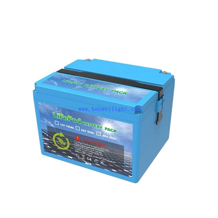 ফাস্ট চার্জিং লিথিয়াম আয়ন ব্যাটারি 12V 100Ah