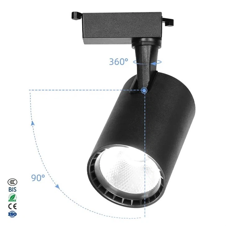 পোশাকের দোকানের জন্য LED ট্র্যাক লাইট