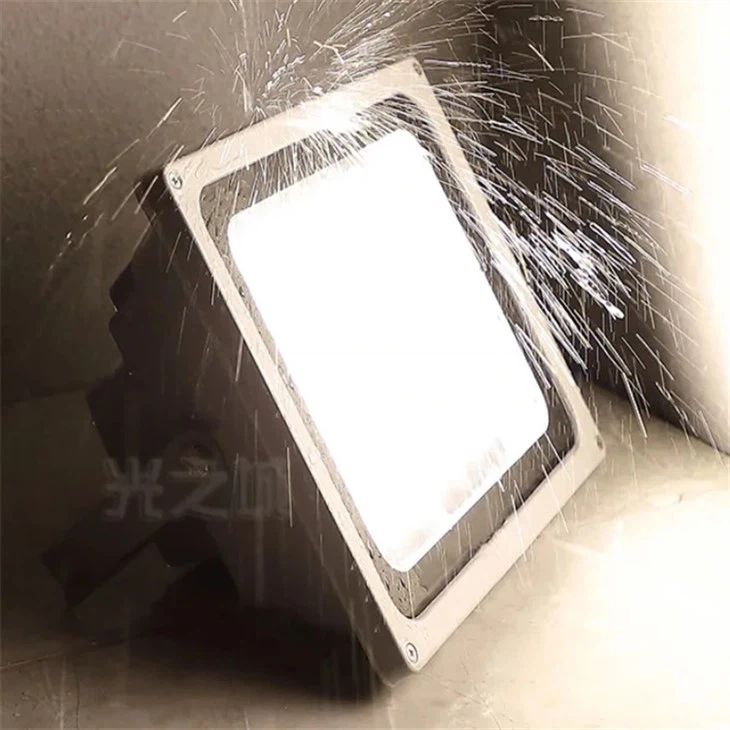 LED ফ্লাডলাইট বাইরে ওয়াল লাইট গার্ডেন আউটডোর সিকিউরিটি ফ্লাড লাইট (100W)