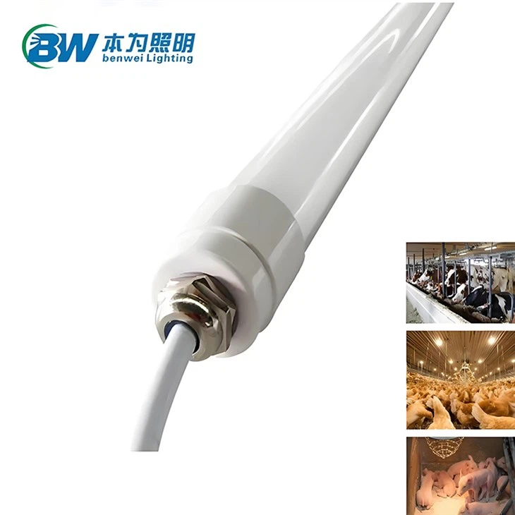 পোল্ট্রি LED টিউব লাইট জলরোধী Dimmable