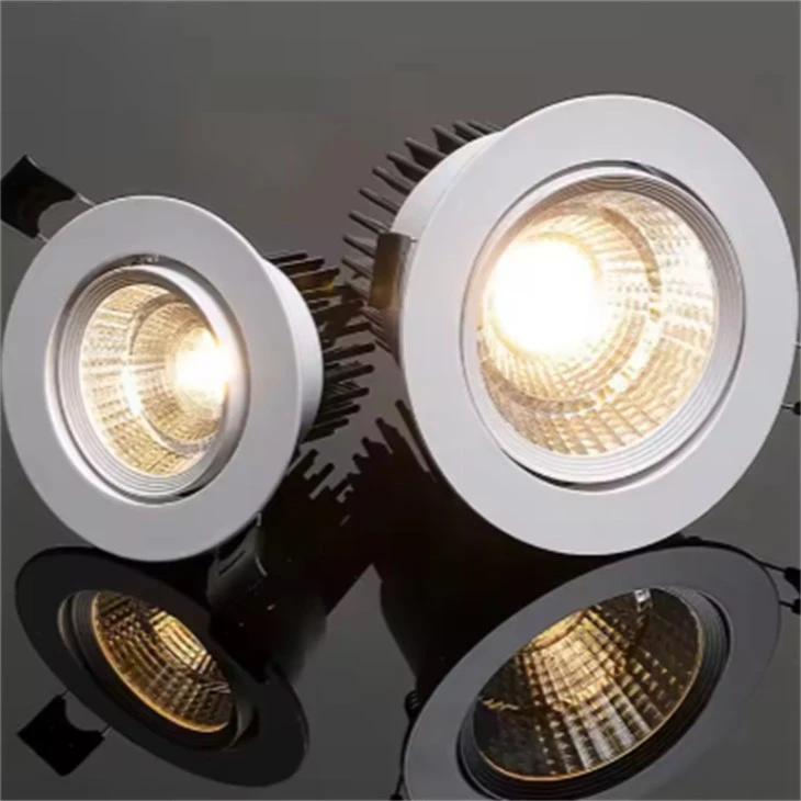 Recessed LED ডাউন লাইট আলো করতে পারেন dimmable