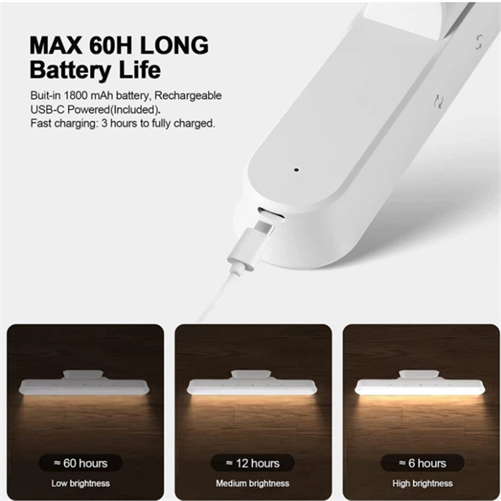 Rechargeable Touch-Control Kitchen Cabinet LED Light (USB) best