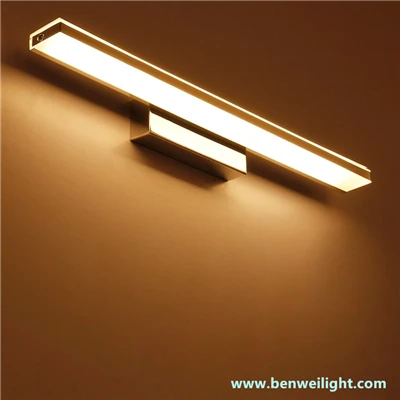 এক্রাইলিক বডি এবং SMD2835 সহ 14W LED বাথরুম মিরর লাইট