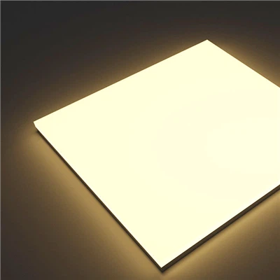 বাড়ির জন্য 24W 120x120mm ফ্রেমহীন অ্যালুমিনিয়াম এলইডি প্যানেল লাইট - অ্যাক্রিলিক
