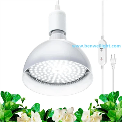 টাইমার ফাংশন সহ 25W ফুল স্পেকট্রাম 5000K দুল LED গ্রো লাইট