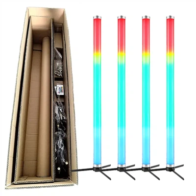 IP65 RGBW LED স্টেজ টিউব: আউটডোর/স্টুডিওর জন্য 40W ওয়্যারলেস DMX