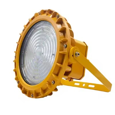 LED বিস্ফোরণ প্রমাণ হাই বে লাইট 100W কেমিক্যাল প্ল্যান্ট গ্যাস স্টেশন